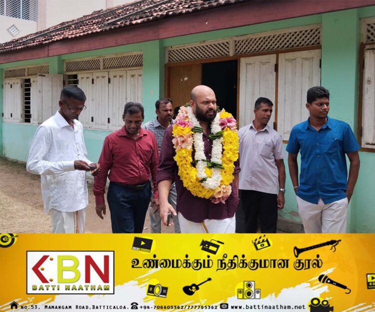 வவுணதீவு பிரதேசத்திற்கு சாணக்கியன் களவிஜயம்!