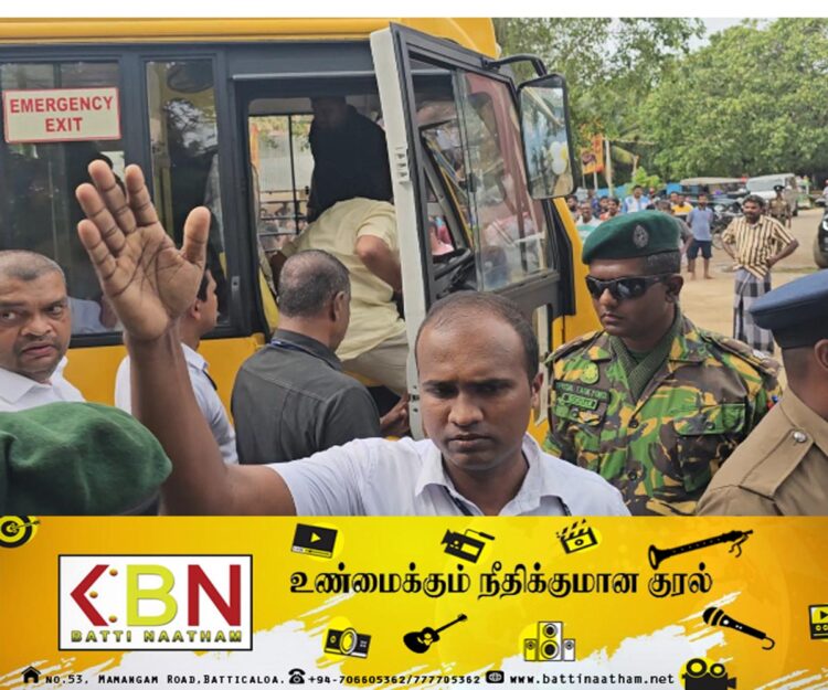 யாழில் ஊடகவியலாளர்களை அச்சுறுத்திய சஜித் அணி!