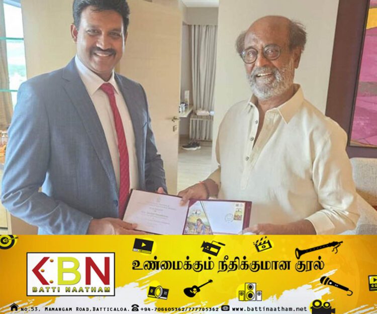 ரஜனிகாந்த்- செந்தில் தொண்டமான் சந்திப்பு!