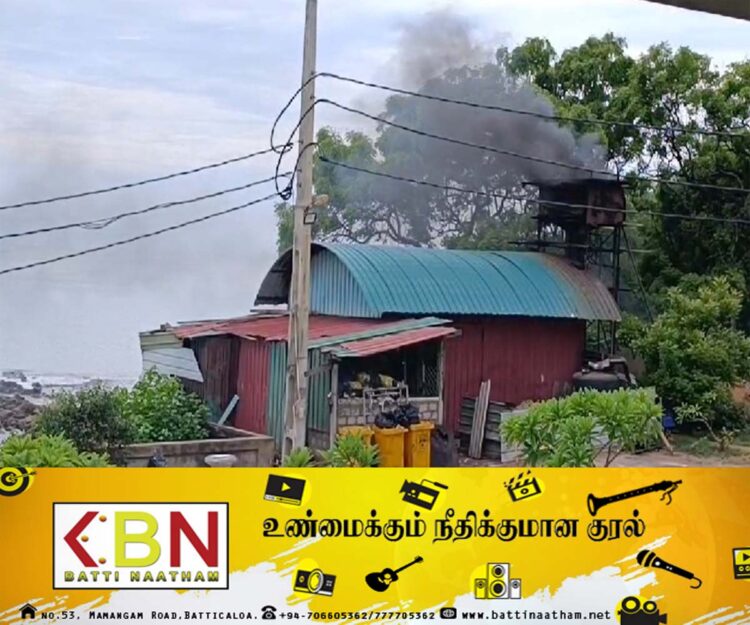 தீங்கு விளைவிக்கும் படி எரிக்கப்படும் திருகோணமலை வைத்தியசாலை கழிவுகள்!