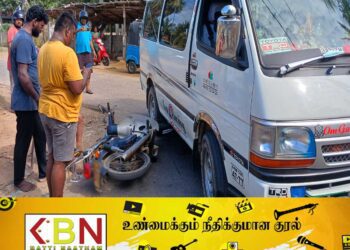 மட்டு கூழாவடியில் விபத்து; வயோதிபர் வைத்தியசாலையில் அனுமதி!