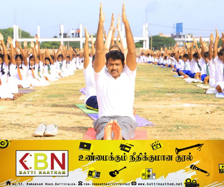 செந்தில் தொண்டமான் தலைமையில் சர்வதேச யோகா தின நிகழ்வு!