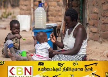 வறட்சியால் பாதிக்கப்படும் ஆப்பிரிக்க குழந்தைகள்!