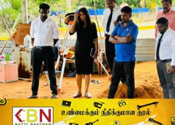 கொக்குத்தொடுவாய் மனித புதைகுழி பிரதேசத்திற்கு விஜயம் மேற்கொண்ட ஐ.நா பிரதிநிதி!