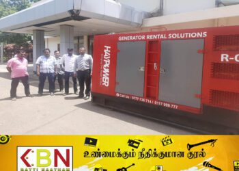 சாவகச்சேரி ஆதார வைத்தியசாலைக்கு தற்காலிக மின்பிறப்பாக்கி வழங்கிவைப்பு!
