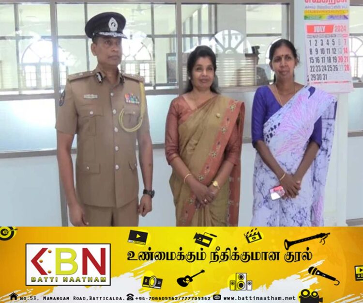 புதிய பிரதி பொலிஸ்மா அதிபர் மட்டக்களப்பு மாவட்ட செயலகத்துக்கு உத்தியோக பூர்வ விஜயம்!