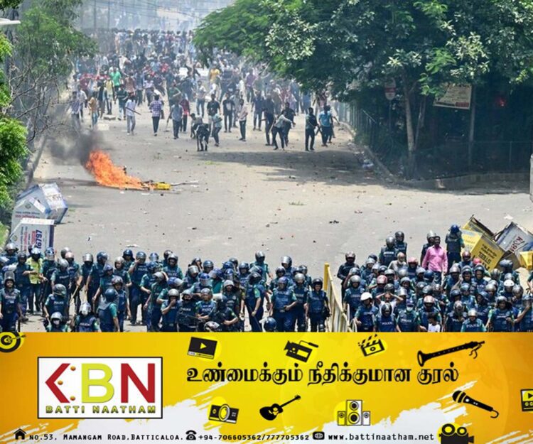 தொடரும் ஆர்ப்பாட்டம்; ஊரடங்கை அறிவித்தது பங்களாதேஷ் அரசு!