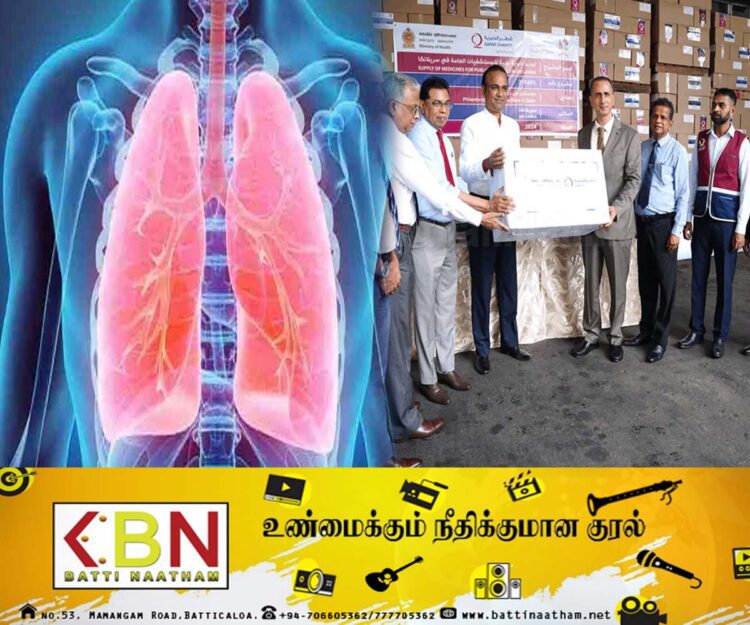 இதயம் மற்றும் சுவாச நோய்களுக்கான மருந்துகளை நன்கொடையாக வழங்கிய கட்டார் தொண்டு நிறுவனம்!