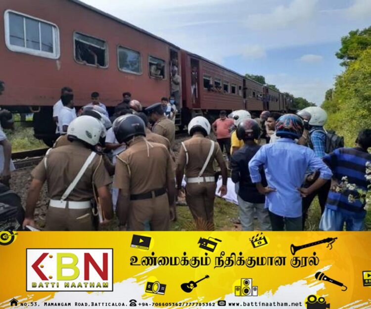 ரயிலில் மோதி இளைஞன் உயிரிழப்பு!