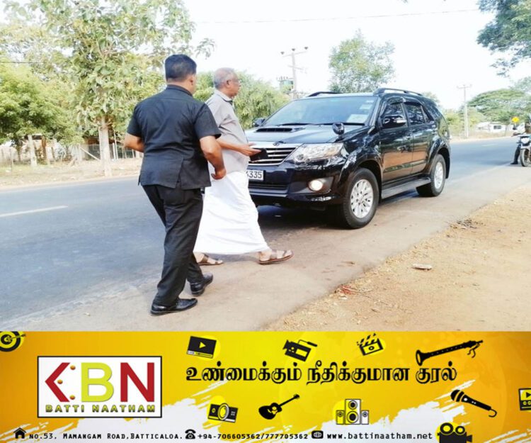 சுமந்திரன் பயணித்த வாகனம் விபத்து!