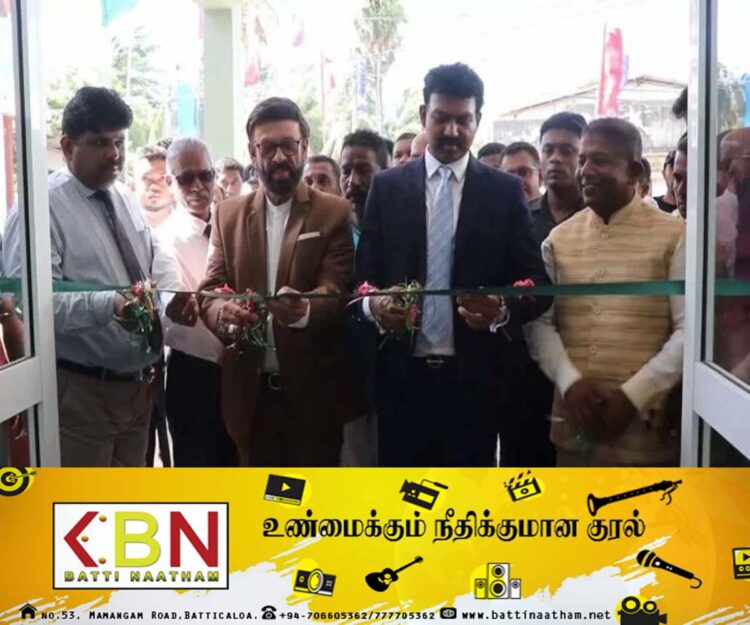 ஏறாவூர் ஆதார வைத்தியசாலையில் பூரணப்படுத்தப்பட்ட கட்டடத்தொகுதி திறந்து வைப்பு!