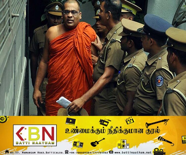 ஞானசார தேரர் தொடர்பில் முஸ்லிம் சமூகத்திடம் முன்வைக்கப்பட்டுள்ள கோரிக்கை!