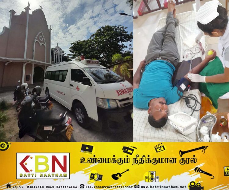 கூழாவடி புனித வின்செட் டீ பவுல் சபையினரின் ஏற்பாட்டில் இரத்ததான முகாம்!