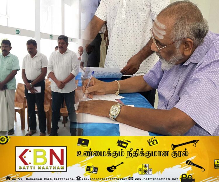 பொது வேட்பாளர் தொடர்பில் தமிழ்த் தேசிய கட்சிகளுக்கிடையே உடன்படிக்கை கைச்சாத்து!