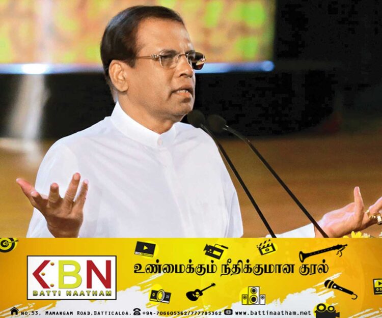 இனி எந்த தேர்தலிலும் போட்டியிட மாட்டேன்; மைத்திரிபால சிறிசேன திட்டவட்டம்!