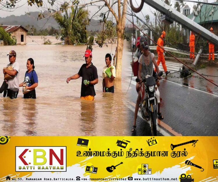 பிலிப்பைன்ஸில் சூறாவளி; 14 பேர் உயிரிழப்பு!
