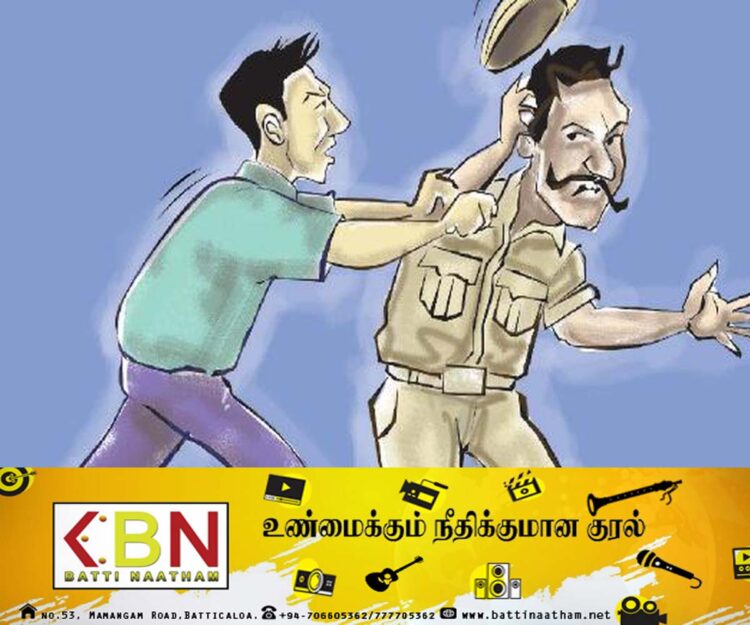 பொலிஸ் உத்தியோகத்தரை தாக்கிய கடற்படை லெப்டினன்ட் கொமாண்டர் கைது!