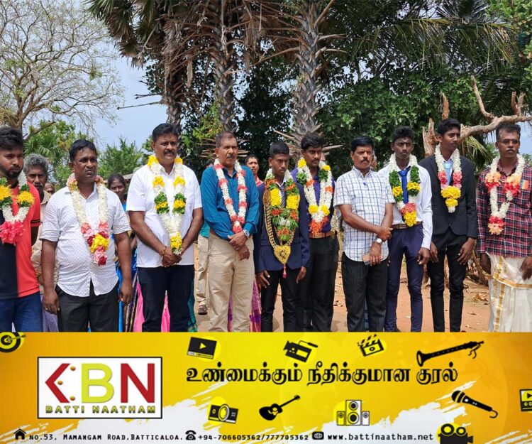 தேசிய ரீதியில் சாதனை படைத்த வடமாகாண வீரர்களுக்கு கௌரவிப்பு！