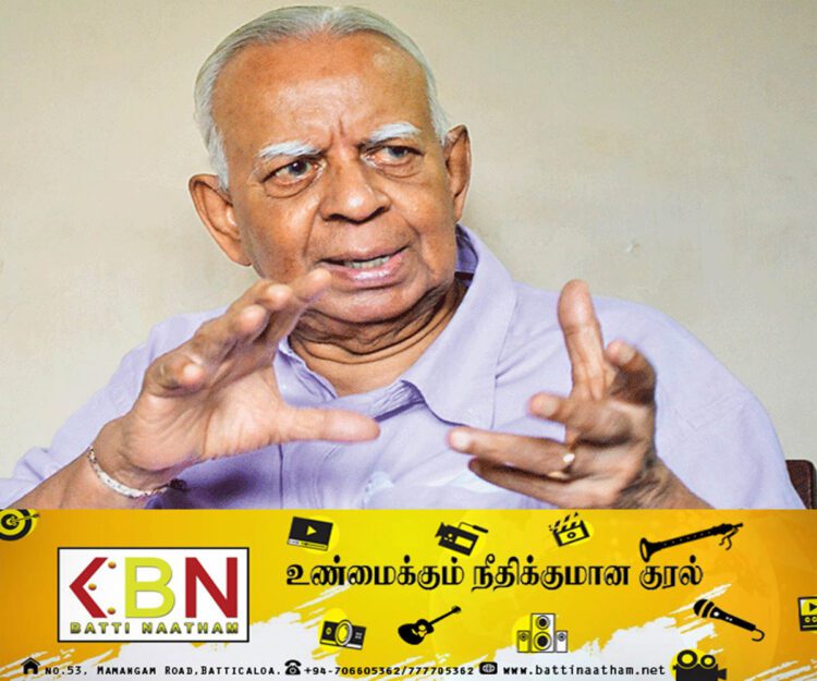 சம்பந்தனின் மறைவிற்கு Battinaatham ஊடகம் இரங்கல்!