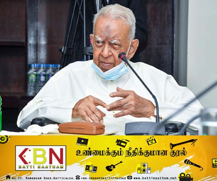 சம்பந்தன் தனது 91 ஆவது வயதில் காலமானார்!