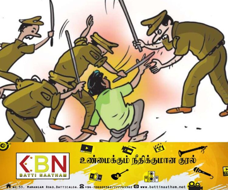 தடுப்பு காவலிலிருந்த சந்தேக நபர் மீது தாக்குதல்; தற்காலிக பணியிடை நீக்கம் செய்யப்பட்ட பருத்தித்துறை பொலிஸார்!