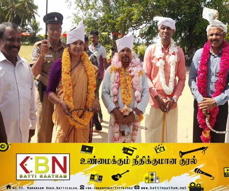 அடம்படிவெட்டுவான் பிரதேசத்தில் சிறு போக அறுவடை விழா!