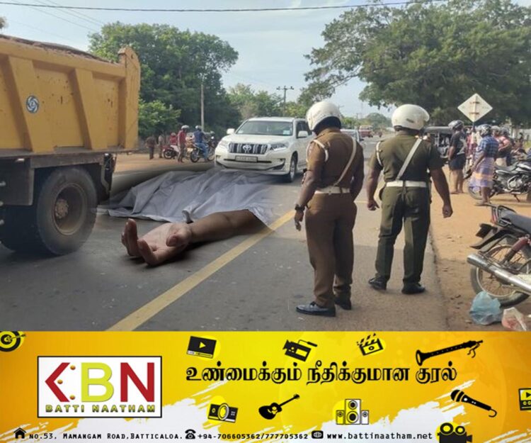 கிளிநொச்சியில் வாகன விபத்து; குடும்பஸ்தர் உயிரிழப்பு!