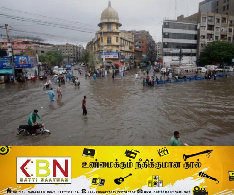 பாகிஸ்தானில் வெள்ளப்பெருக்கு; 209 பேர் உயிரிழப்பு!