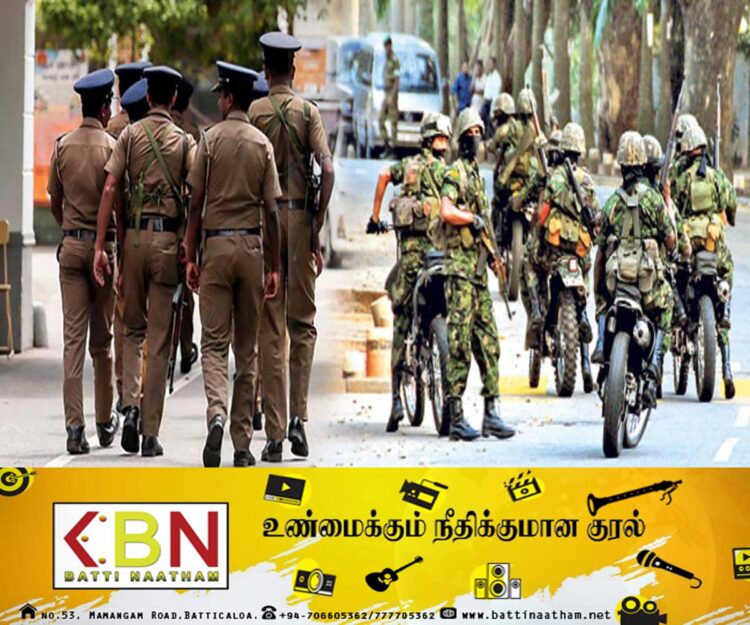 இலங்கையில் களமிறக்கப்படும் 50 ஆயிரம் பொலிஸார் மற்றும் இராணுவம்!