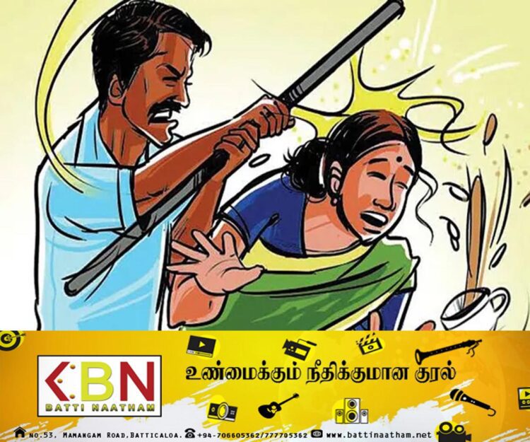 மனைவியை தடியால் அடித்து கொலை செய்த கணவன்!