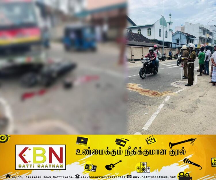 சம்மாந்துறை விபத்தில் ஒருவர் உயிரிழப்பு!