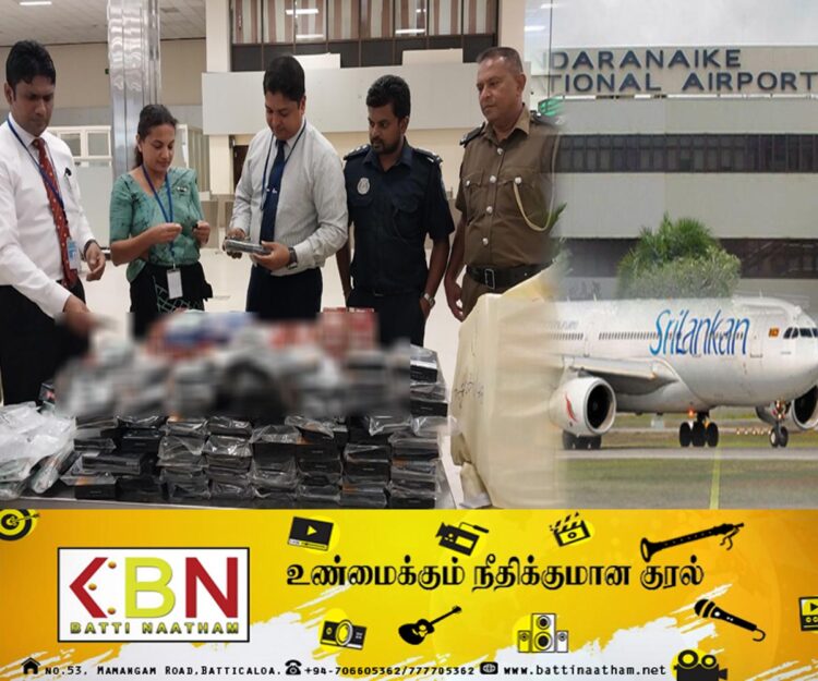 சட்டவிரோதமாகக் கொண்டுவரப்பட்ட 1 கோடியே 58 இலட்சம் ரூபா பெறுமதியான பொருட்களுடன் ஐவர் கைது!