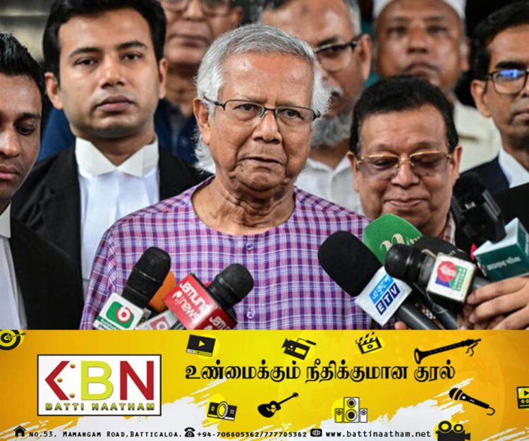 பங்களாதேஷின் இடைக்கால தலைவராக முகமட் யூனுஸ் நியமனம்!