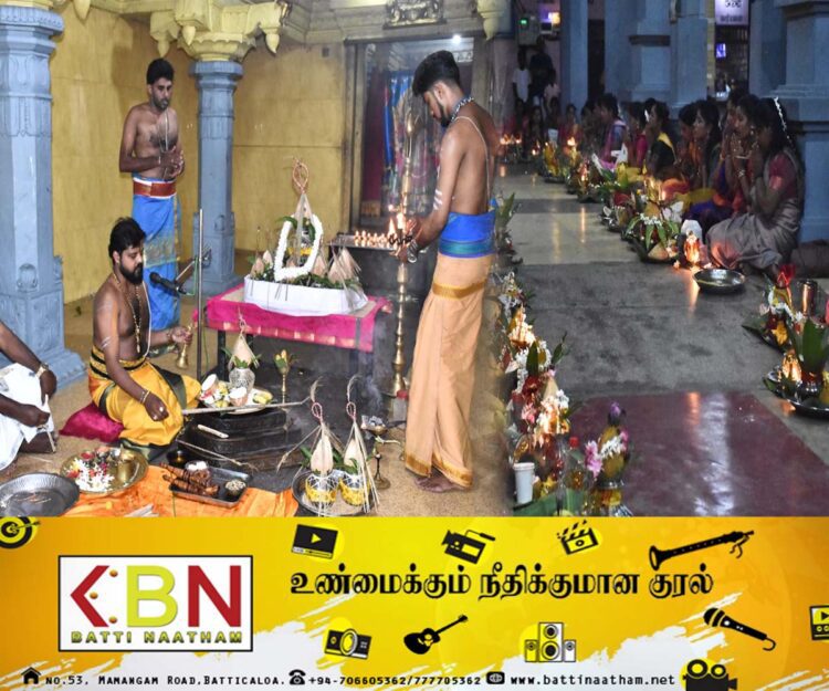 மட்டக்களப்பு கொத்துக்குளம் ஸ்ரீ முத்துமாரியம்மன் ஆலய வரலட்சுமி பூஜை நிகழ்வு!