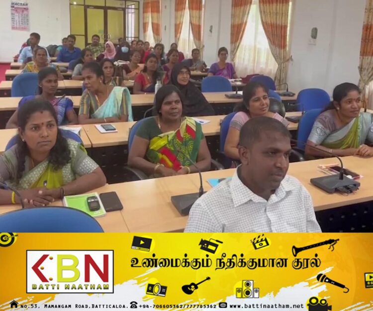 மட்டக்களப்பில் அரச உத்தியோகத்தர்களுக்கு சைகை மொழி பயிற்சிநெறி!