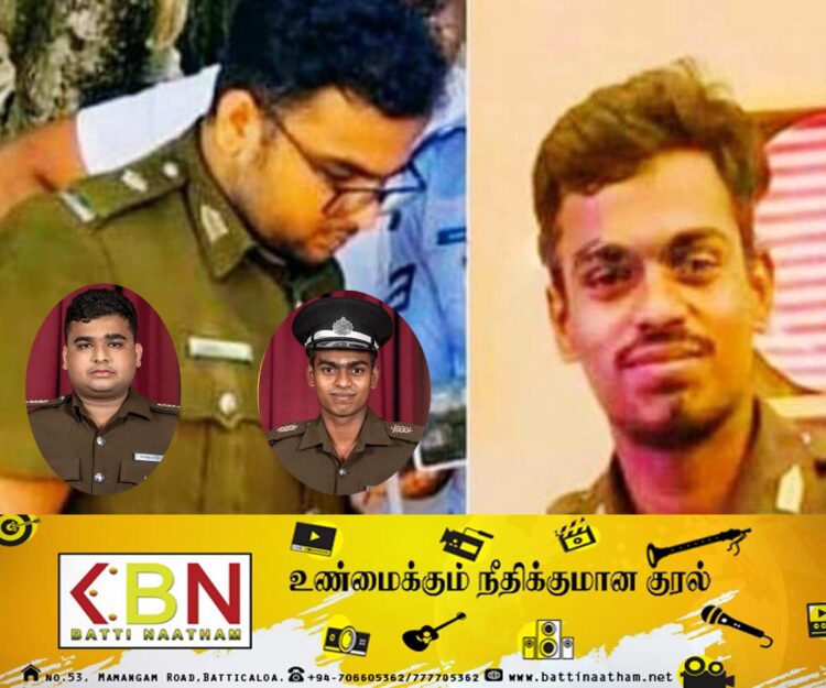 மட்டக்களப்பை சேர்ந்த சுகாதார பரிசோதகர் உட்பட இருவர் நீரில் மூழ்கி மரணம்！
