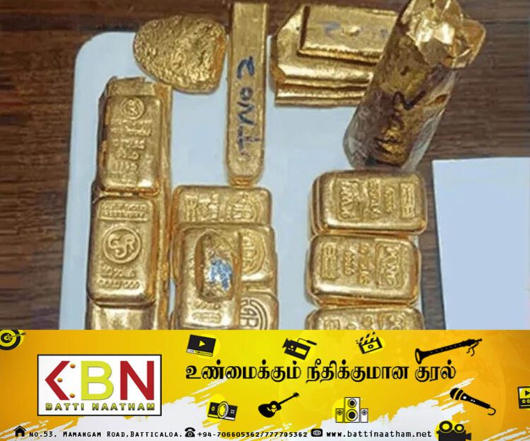 குளத்தில் மறைத்து வைக்கப்பட்டிருந்த 20 கோடி ரூபா பெறுமதியான தங்கம் மீட்பு!