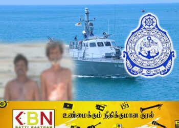 இலங்கைக் கடற்படையினரால் காப்பாற்றப்பட்ட இந்திய மீனவர்கள்!