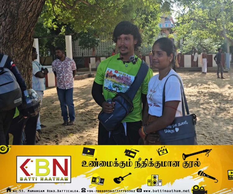 யாழிலிருந்து 25 மாவட்டங்களுக்கு நடைபயணத்தை ஆரம்பித்த இளைஞன்!