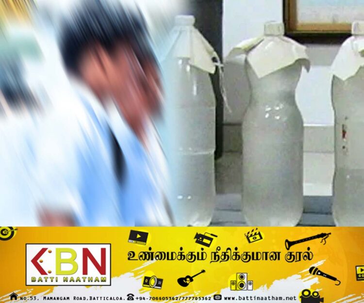 பாடசாலை சீருடையுடன் கசிப்பு பருகிய மாணவர்கள்; மயங்கி விழுந்த நிலையில் வைத்தியசாலையில் அனுமதி!