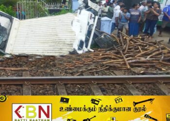 கொஸ்கொட இடுருவா பகுதியில் ரயிலுடன் லொறி மோதி விபத்து; ஒருவர் உயிரிழப்பு!