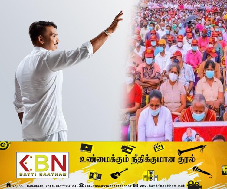 வடகிழக்கு இணைய அனுமதிக்க மாட்டேன்; தென்னிலங்கையில் நாமல் பிரச்சாரம்!