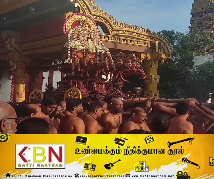 நல்லூர் கந்தனின் சூர்யோற்சவத் திருவிழா!