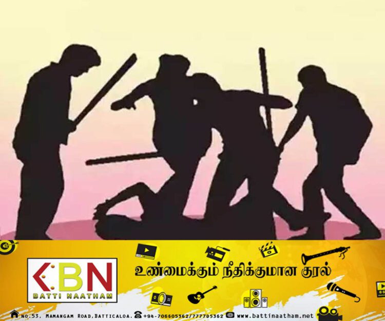 வெளிநாட்டுக்கு அனுப்புவதாக கூறி பண  மோசடி செய்தவர் மீது தாக்குதல்!