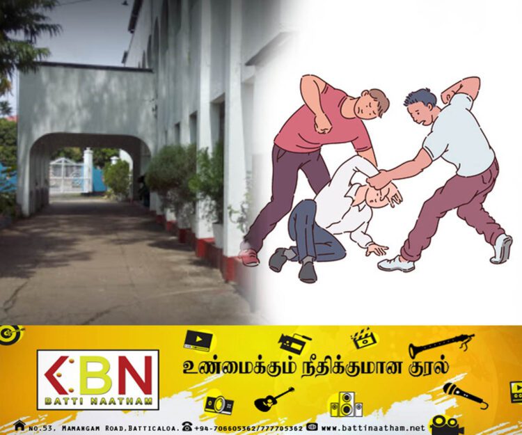 மட்டு அரச திணைக்களம் ஒன்றிற்குள் நுழைந்து பாதுகாப்பு உத்தியோகத்தர்களை தாக்கிய இருவர் கைது!