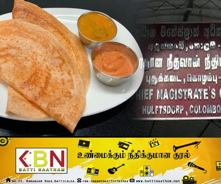 மேலாடையின்றி தோசை தயாரித்த கடை மீது சட்ட நடவடிக்கை!