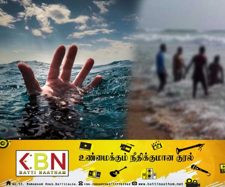 கடலில் மூழ்கி உயிருக்குப் போராடிய இளைஞனை காப்பாற்றிய பொலிஸ் உயிர்காப்பு பிரிவு!
