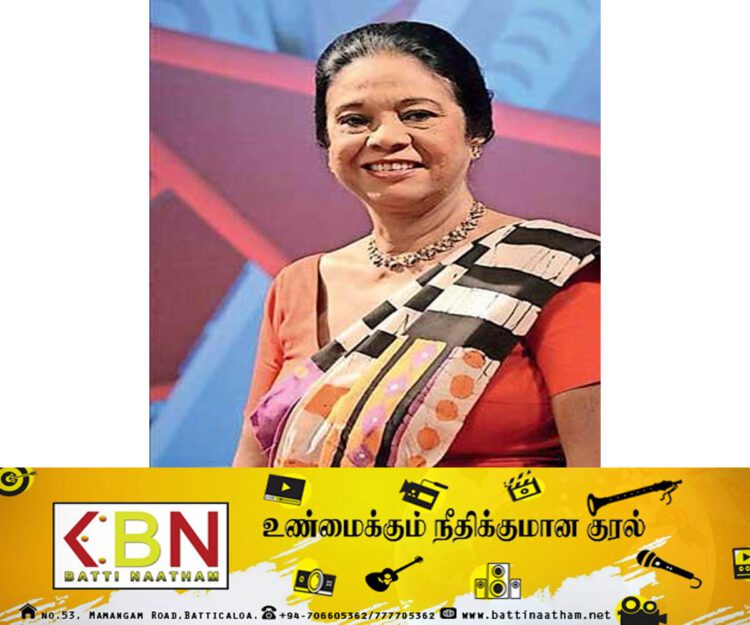 இலங்கை வரலாற்றின் முதல் பெண் செய்தி வாசிப்பாளர் மரணம்!
