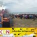 வலிந்து காணாமல் ஆக்கப்பட்ட உறவுகள் திருகோணமலை கடற்கரைக்கு முன்னால் ஆர்ப்பாட்டம்！