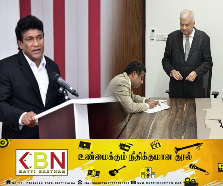 அனைத்து பதவிகளிலிருந்தும் நீக்கப்பட்டார் வேலுகுமார் எம்.பி!